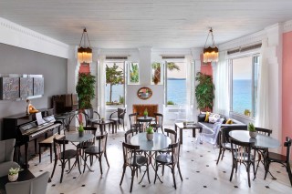 reception aneroussa beach hotel